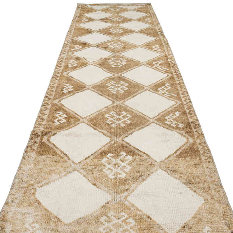 Vintage Tribal Runner Rug - 3' 3" x 13' 3" (39" x 159") - K0077827