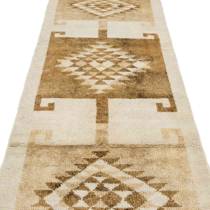 Alfombra Vintage de pasillo - 95 cm x 351 cm - K0077828