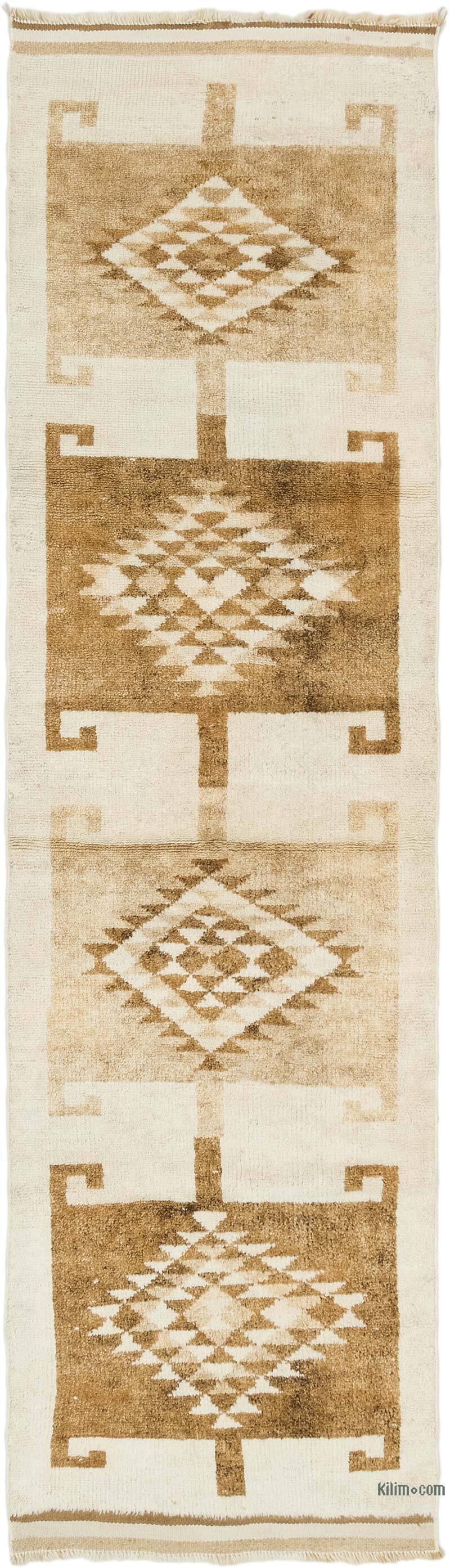 Alfombra Vintage de pasillo - 95 cm x 351 cm - K0077828