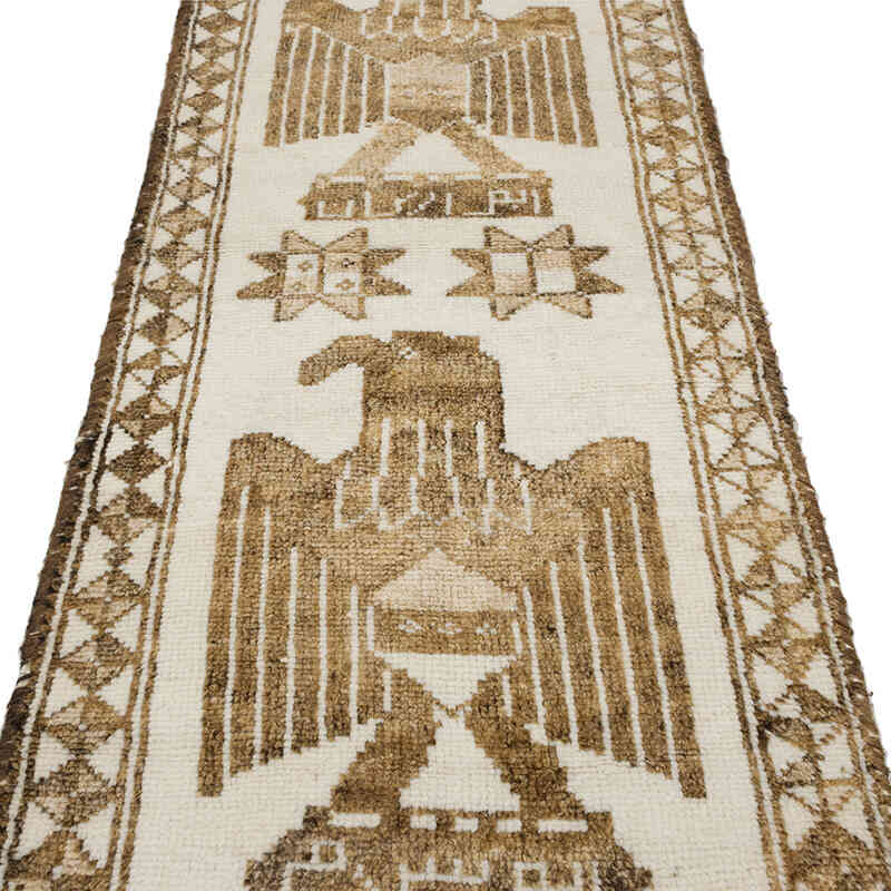 Vintage Anadolu Yolluk - 92 cm x 392 cm - K0077833