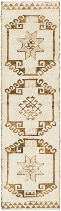 Vintage Tribal Runner Rug - 3' 3" x 11' 2" (39" x 134")