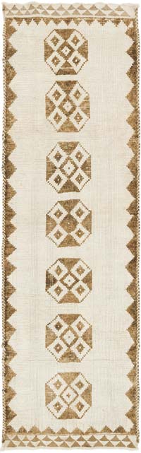 Vintage Tribal Runner Rug - 3' 3" x 10' 4" (39" x 124")