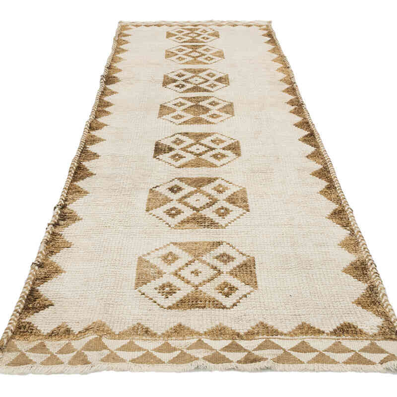 Vintage Tribal Runner Rug - 3' 3" x 10' 4" (39" x 124") - K0077835