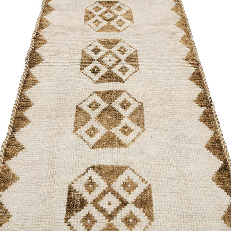 Vintage Tribal Runner Rug - 3' 3" x 10' 4" (39" x 124") - K0077835