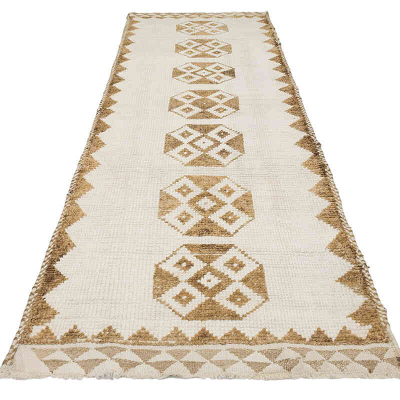 Vintage Tribal Runner Rug - 3' 3" x 10' 4" (39" x 124") - K0077835