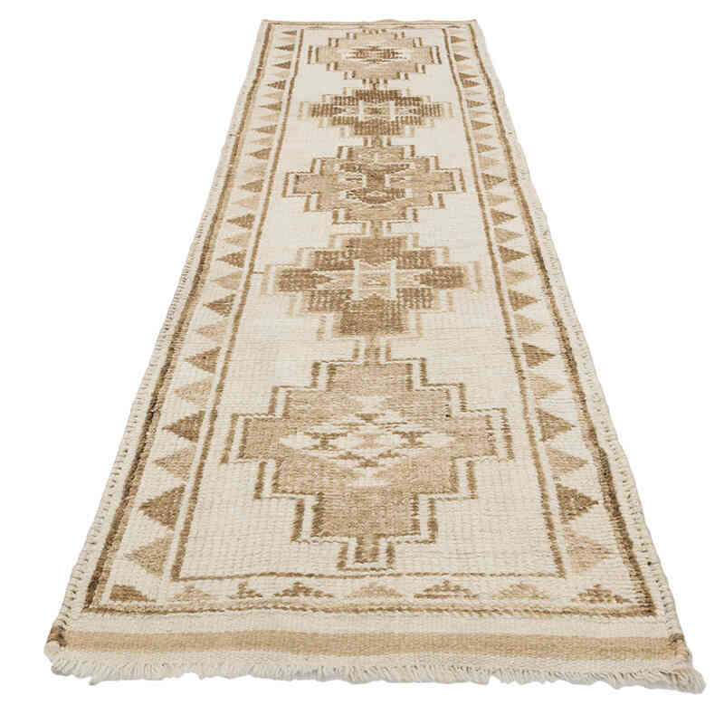 Vintage Tribal Runner Rug - 2' 9" x 10' 7" (33" x 127") - K0077837