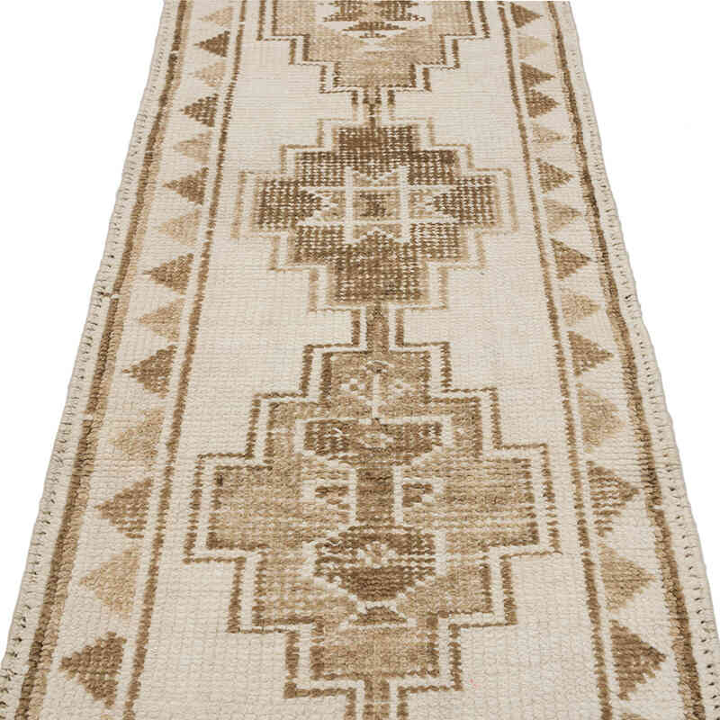 Vintage Tribal Runner Rug - 2' 9" x 10' 7" (33" x 127") - K0077837