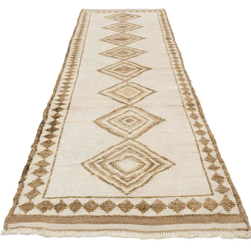 Vintage Tribal Runner Rug - 3' 3" x 11' 4" (39" x 136") - K0077838