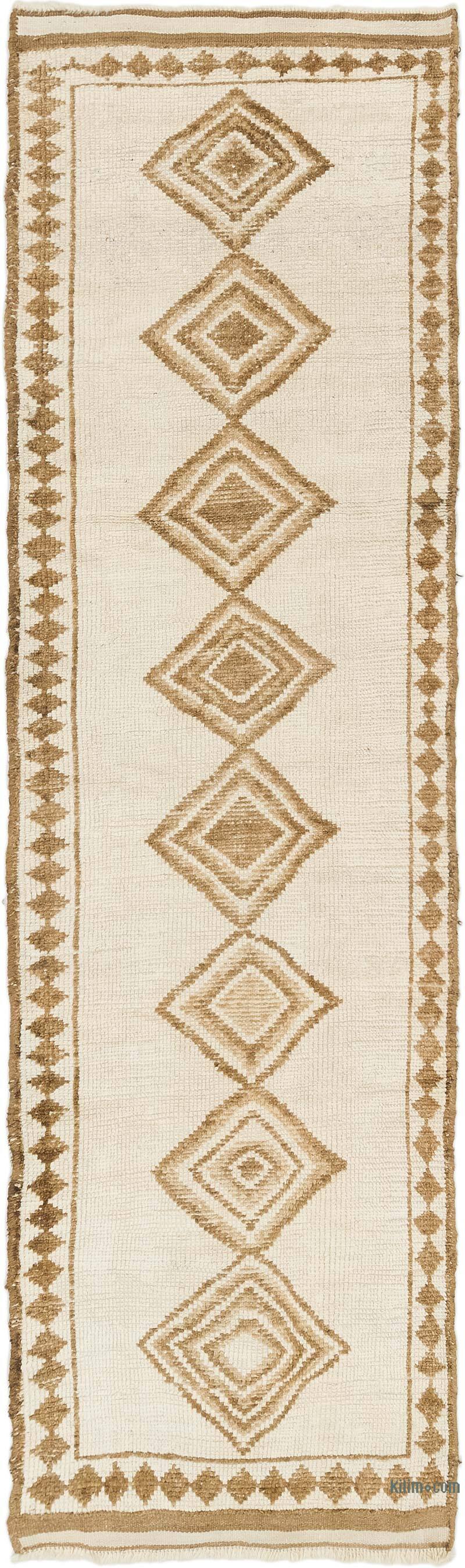 Vintage Tribal Runner Rug - 3' 3" x 11' 4" (39" x 136") - K0077838