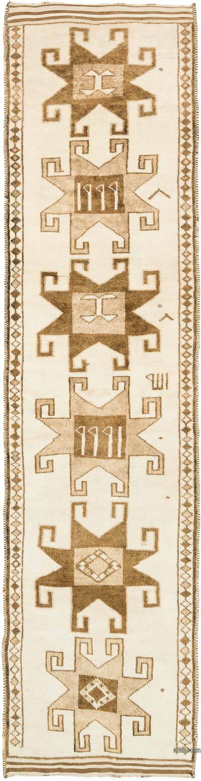 Alfombra Vintage de pasillo - 102 cm x 409 cm