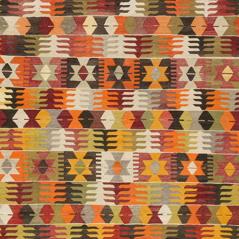 Nueva Alfombra Turca Kilim - 313 cm x 418 cm - K0077847