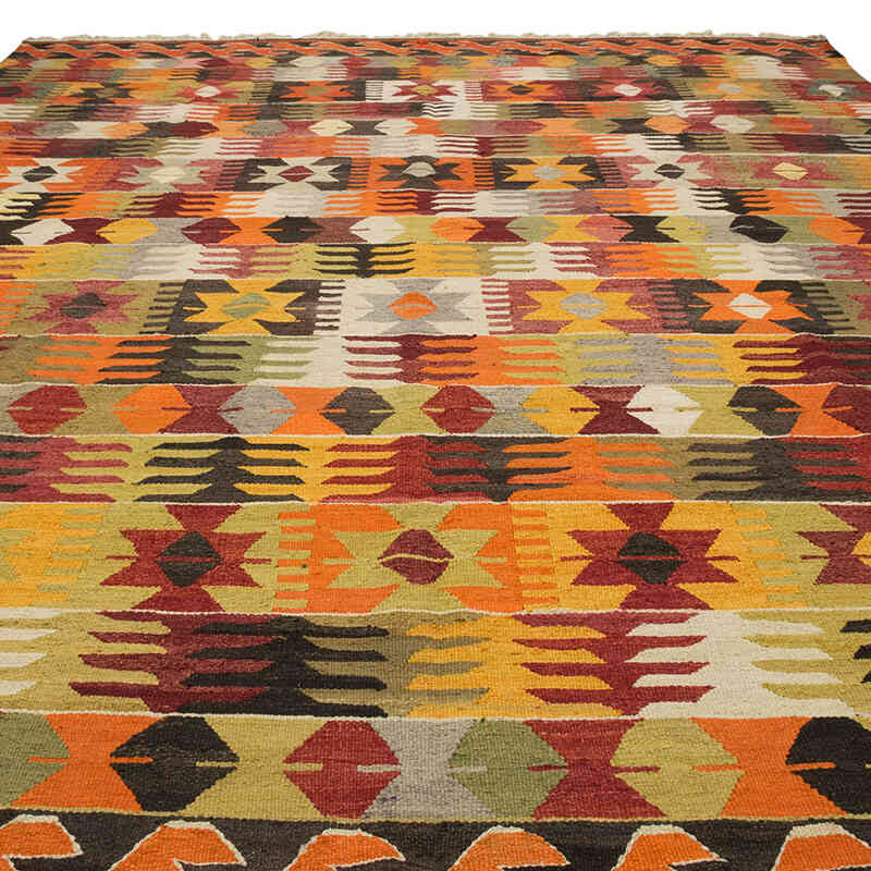 Nueva Alfombra Turca Kilim - 313 cm x 418 cm - K0077847