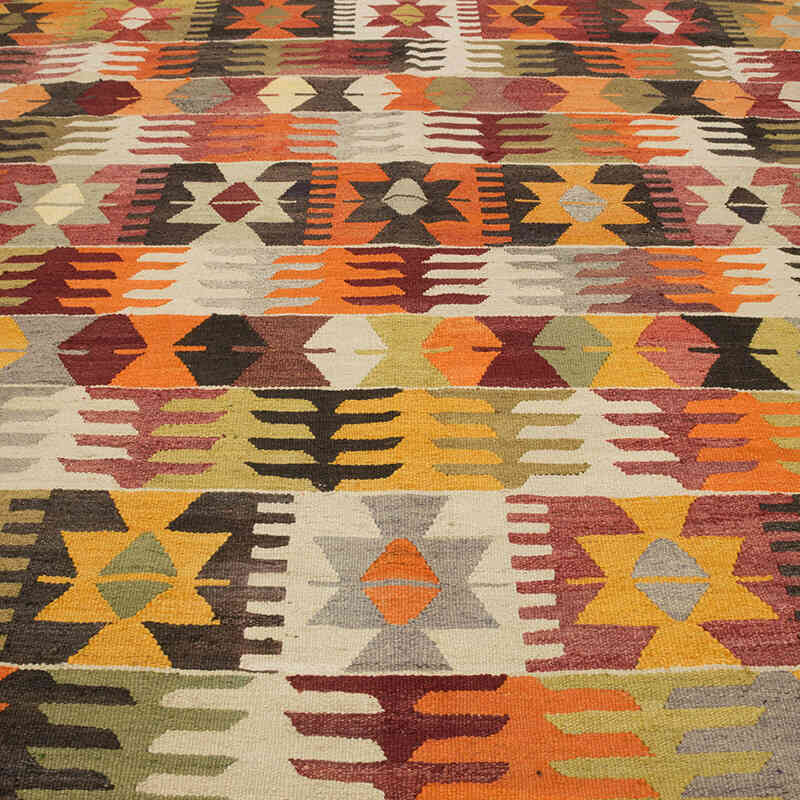 Nueva Alfombra Turca Kilim - 313 cm x 418 cm - K0077847
