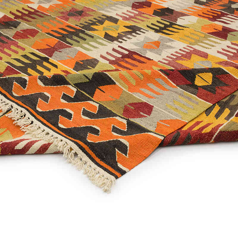 Nueva Alfombra Turca Kilim - 313 cm x 418 cm - K0077847