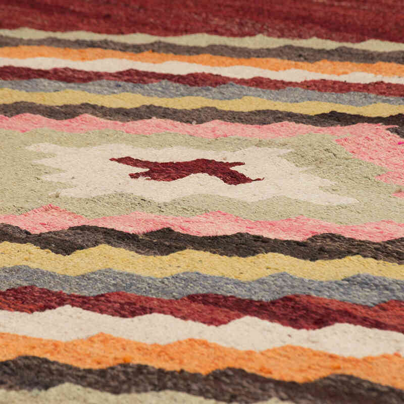 New Turkish Handwoven Kilim Rug - 11' 6" x 14' 9" (138" x 177") - K0077853