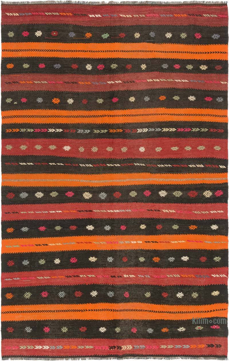 Vintage Turkish Kilim Rug - 5' 9" x 9'  (69" x 108") - K0077855