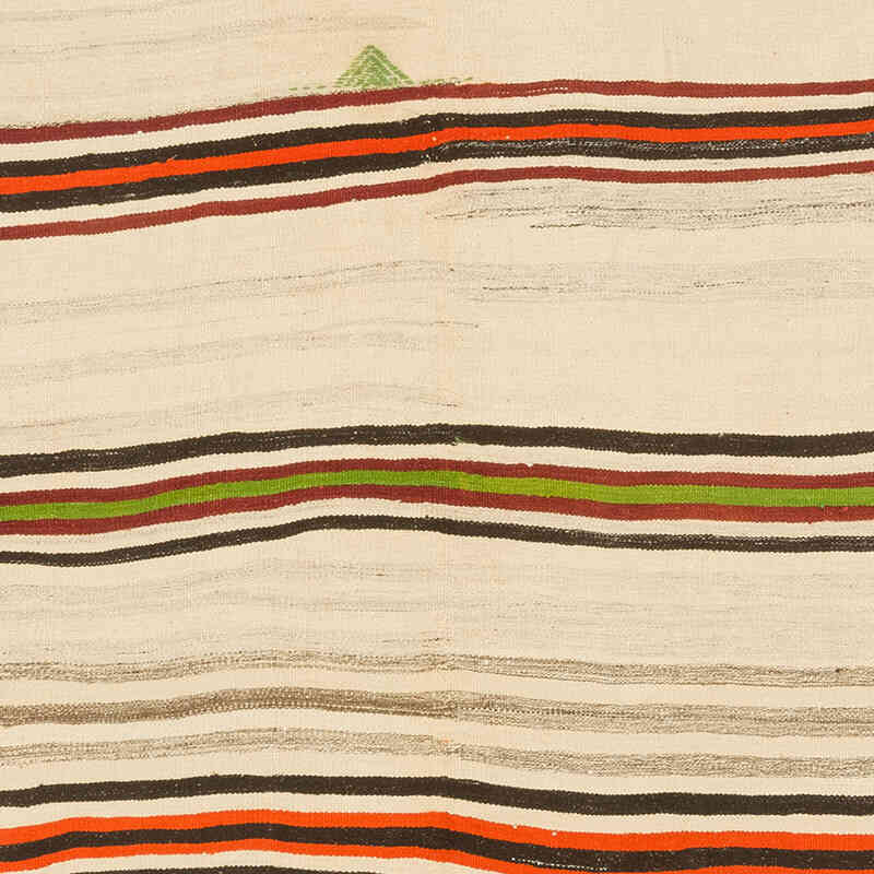 Alfombra Vintage Anatolian Kilim - 137 cm x 346 cm - K0077856