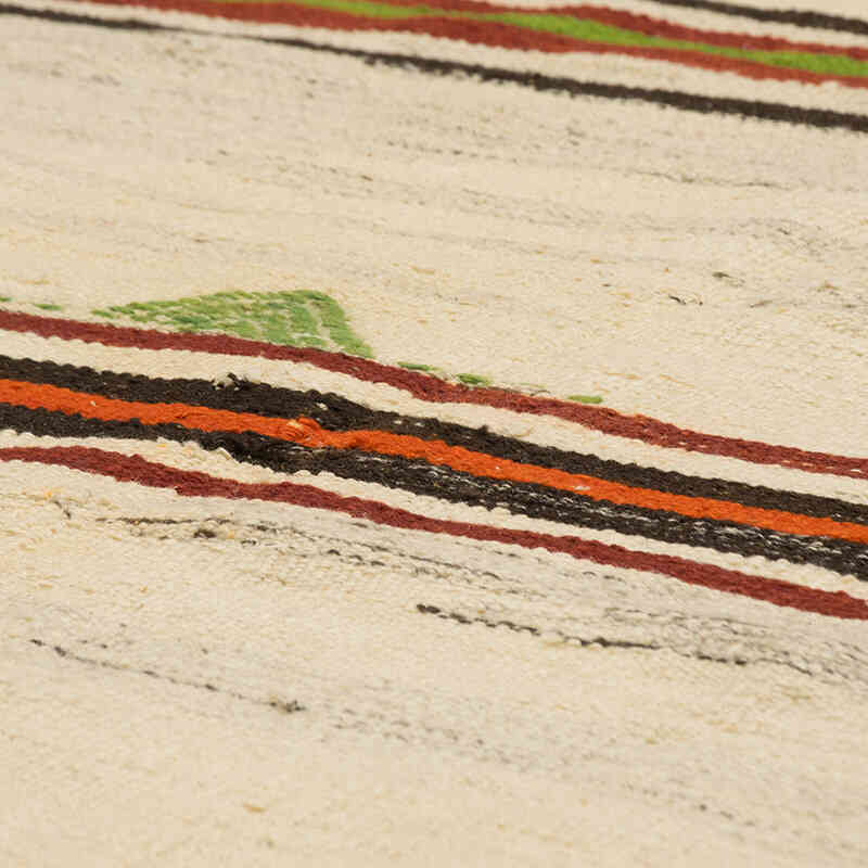 Alfombra Vintage Anatolian Kilim - 137 cm x 346 cm - K0077856