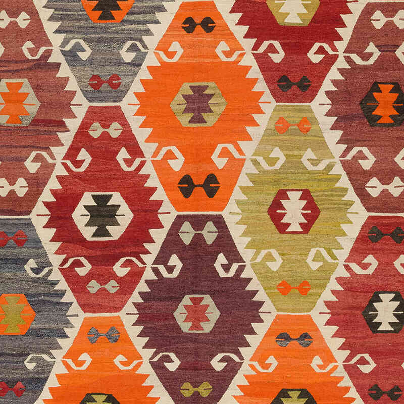 New Turkish Handwoven Kilim Rug - 10' 5" x 14' 5" (125" x 173") - K0077858