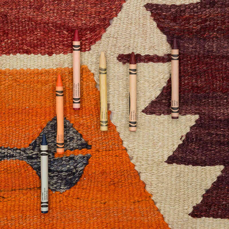 New Turkish Handwoven Kilim Rug - 10' 5" x 14' 5" (125" x 173") - K0077858