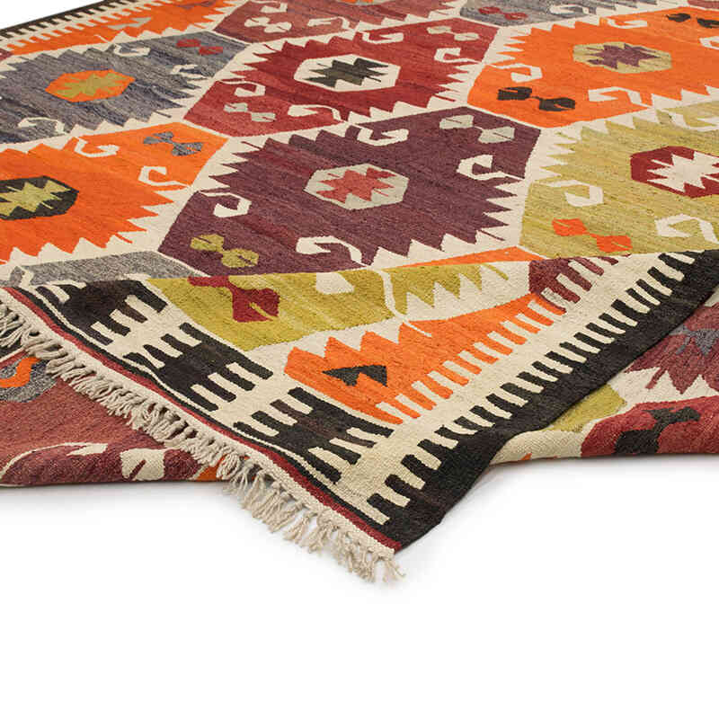New Turkish Handwoven Kilim Rug - 10' 5" x 14' 5" (125" x 173") - K0077858