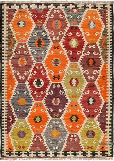 New Turkish Handwoven Kilim Rug - 10' 5" x 14' 5" (125" x 173")
