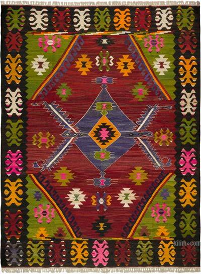 New Turkish Handwoven Kilim Rug - 10' 10" x 14' 4" (130" x 172")