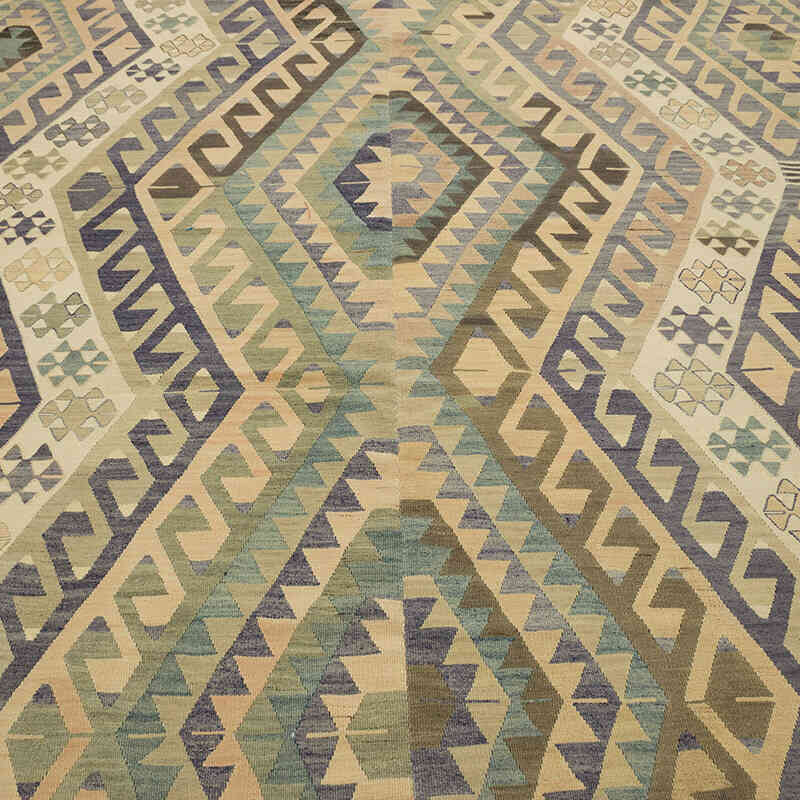 Vintage Aydin Kilim Rug - 11' 2" x 11' 2" (134" x 134") - K0077860