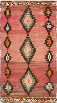 Vintage Mihalic Kilim Rug - 5' 2" x 9' 9" (62" x 117")