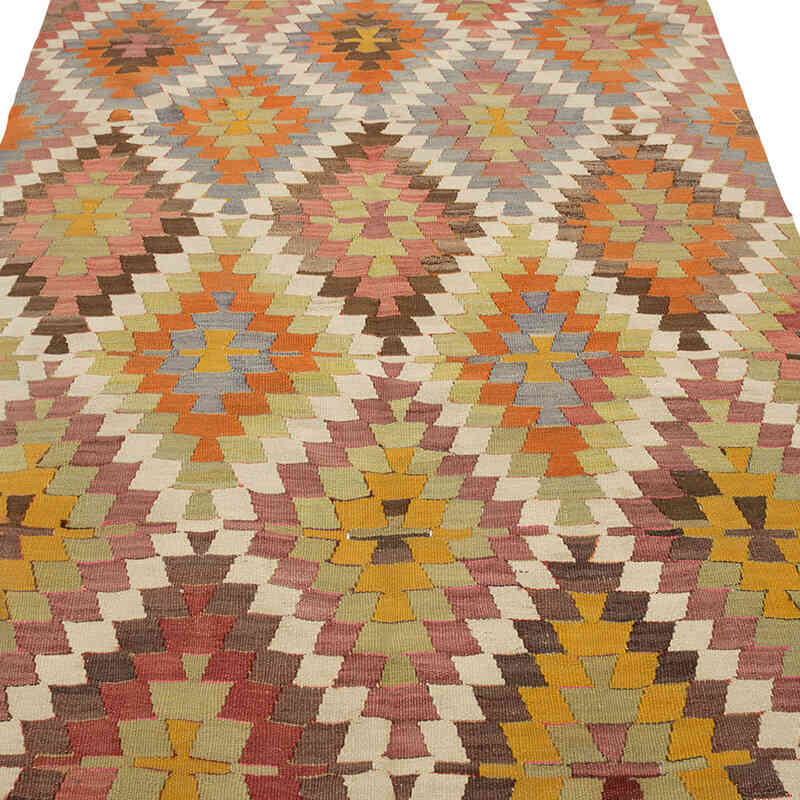 Alfombra Konya Kilim Vintage - 142 cm x 242 cm - K0077867