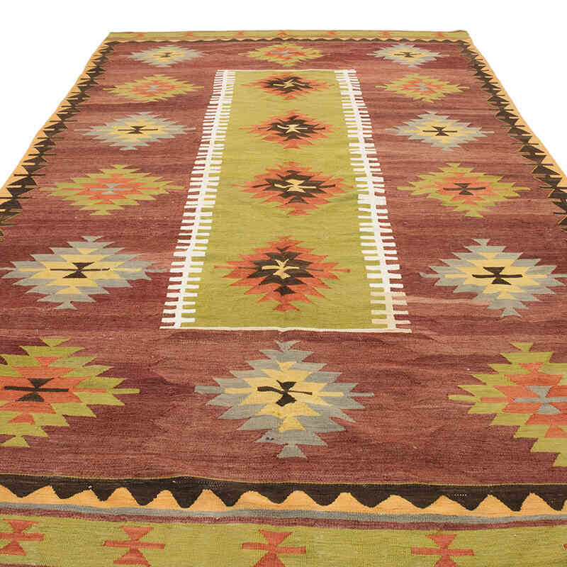 Alfombra Vintage Afyon Kilim - 177 cm x 343 cm - K0077871
