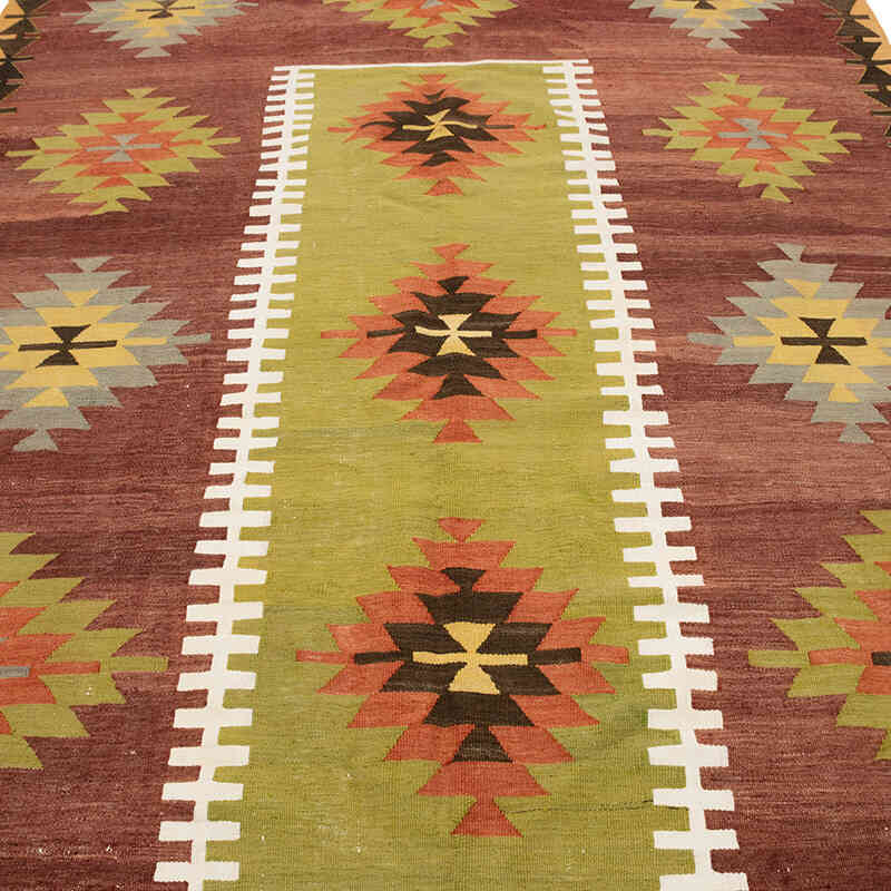 Alfombra Vintage Afyon Kilim - 177 cm x 343 cm - K0077871
