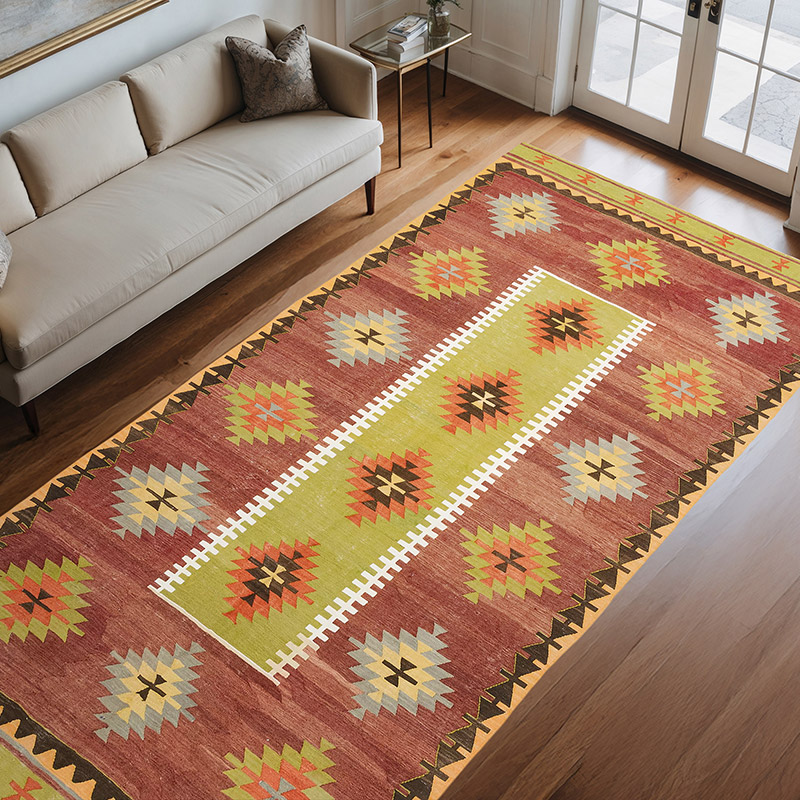 Alfombra Vintage Afyon Kilim - 177 cm x 343 cm - K0077871