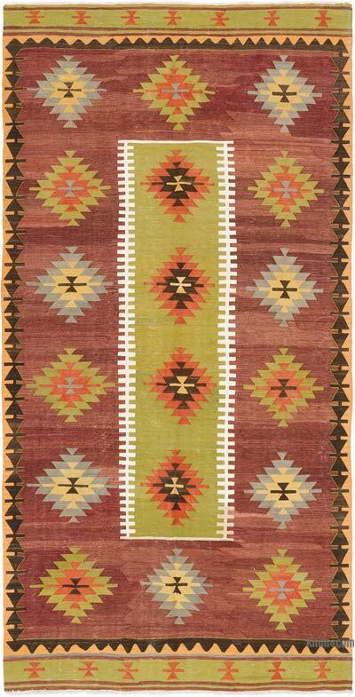 Alfombra Vintage Afyon Kilim - 177 cm x 343 cm