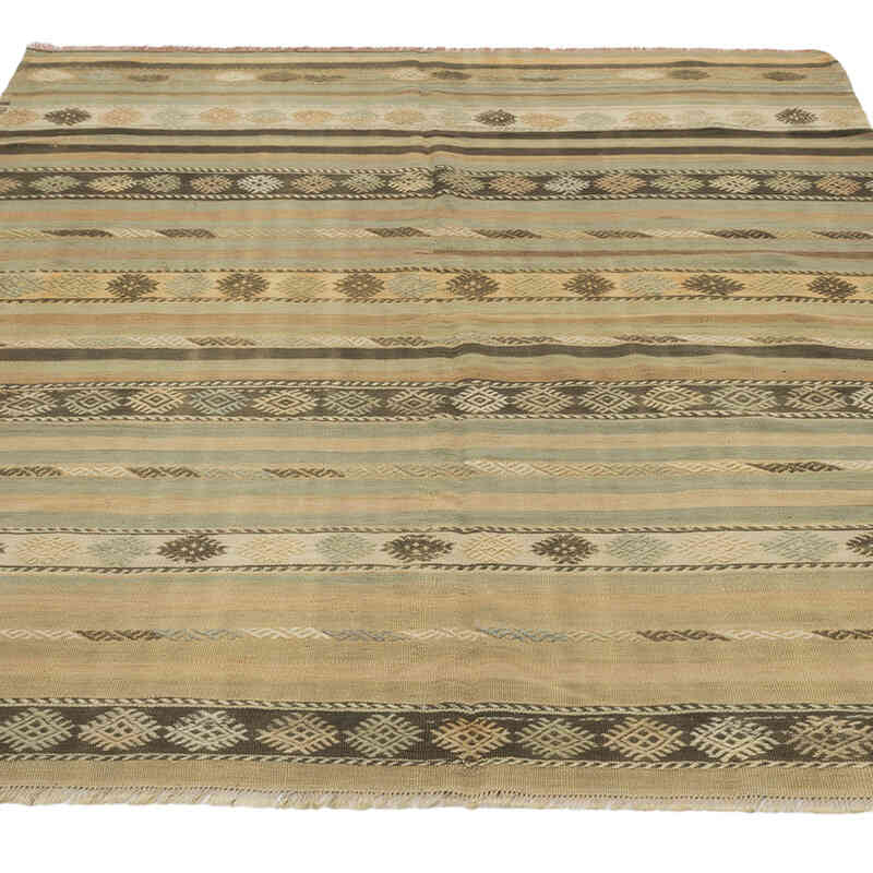 Alfombra Vintage Manisa Kilim - 152 cm x 190 cm - K0077873