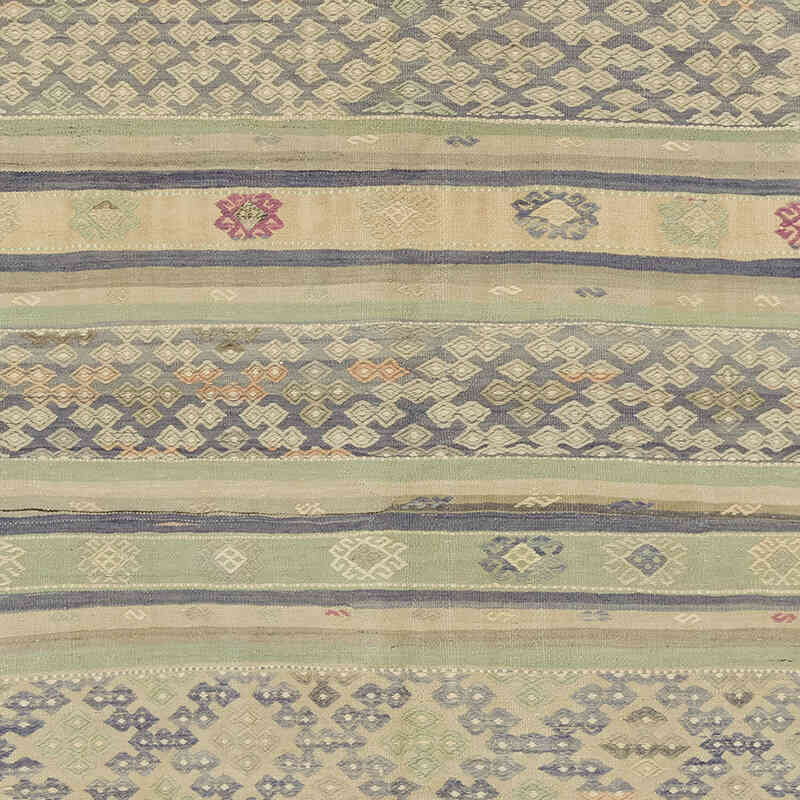 Vintage Oushak Kilim Rug - 5' 3" x 8' 10" (63" x 106") - K0077876