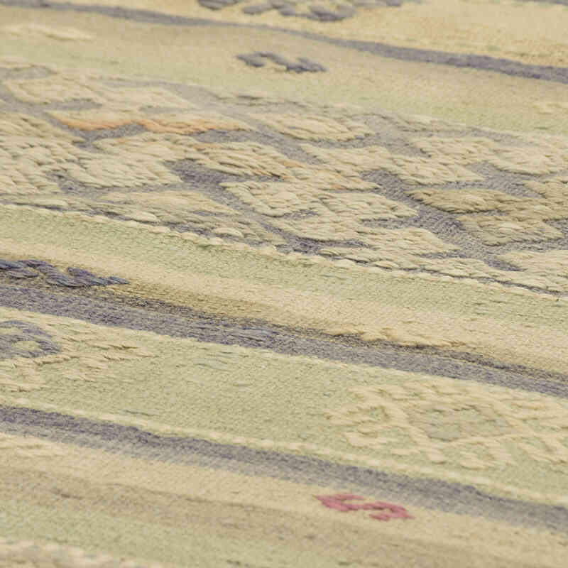 Vintage Oushak Kilim Rug - 5' 3" x 8' 10" (63" x 106") - K0077876