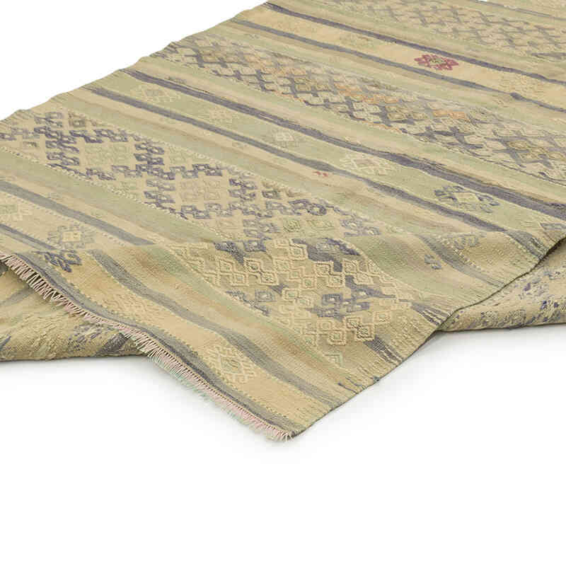 Vintage Oushak Kilim Rug - 5' 3" x 8' 10" (63" x 106") - K0077876