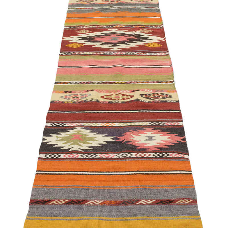 Vintage Manisa Kilim Yolluk - 56 cm x 267 cm - K0077878