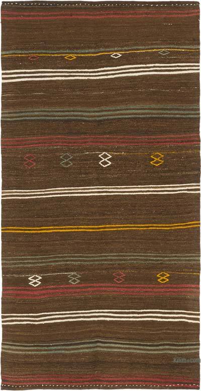 Alfombra Vintage Anatolian Kilim - 110 cm x 216 cm