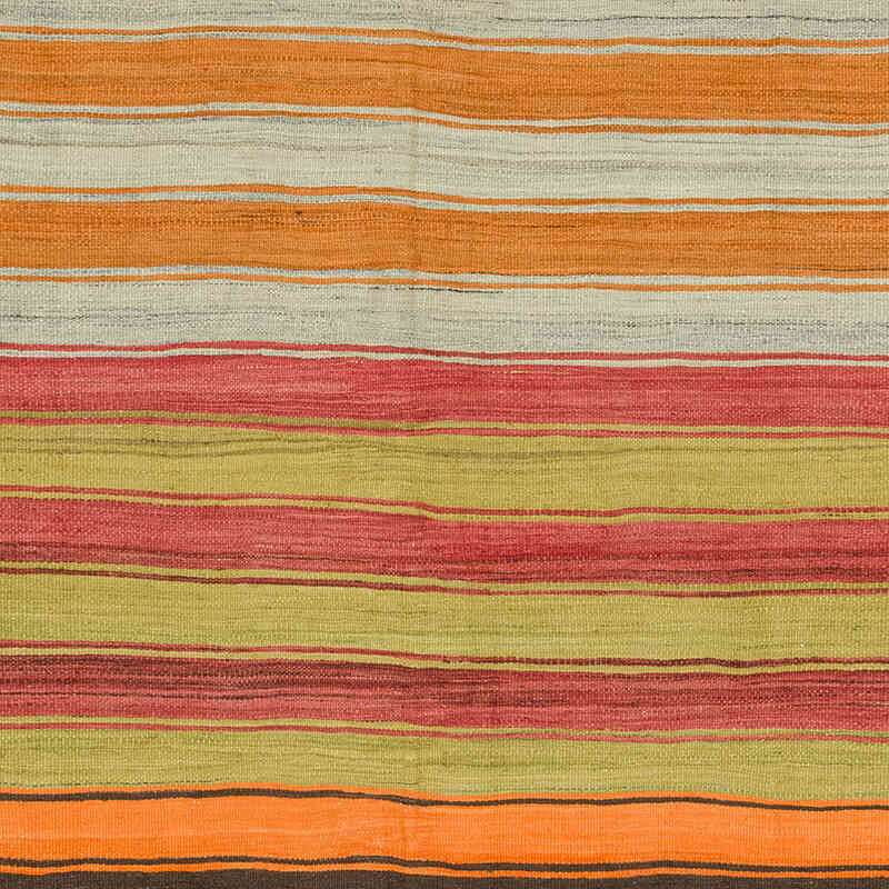 Vintage Turkish Kilim Rug - 5' 6" x 6' 5" (66" x 77") - K0077885