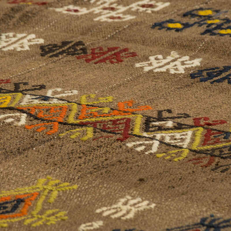 Vintage Anatolian Jijim Runner - 2' 7" x 7' 3" (31" x 87") - K0077889
