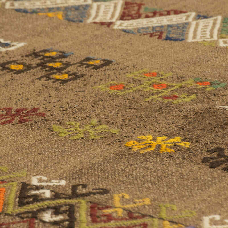 Vintage Anatolian Jijim Runner - 2' 9" x 8'  (33" x 96") - K0077896