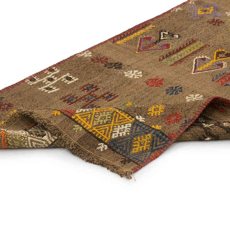 Vintage Anatolian Jijim Runner - 2' 9" x 8'  (33" x 96") - K0077896