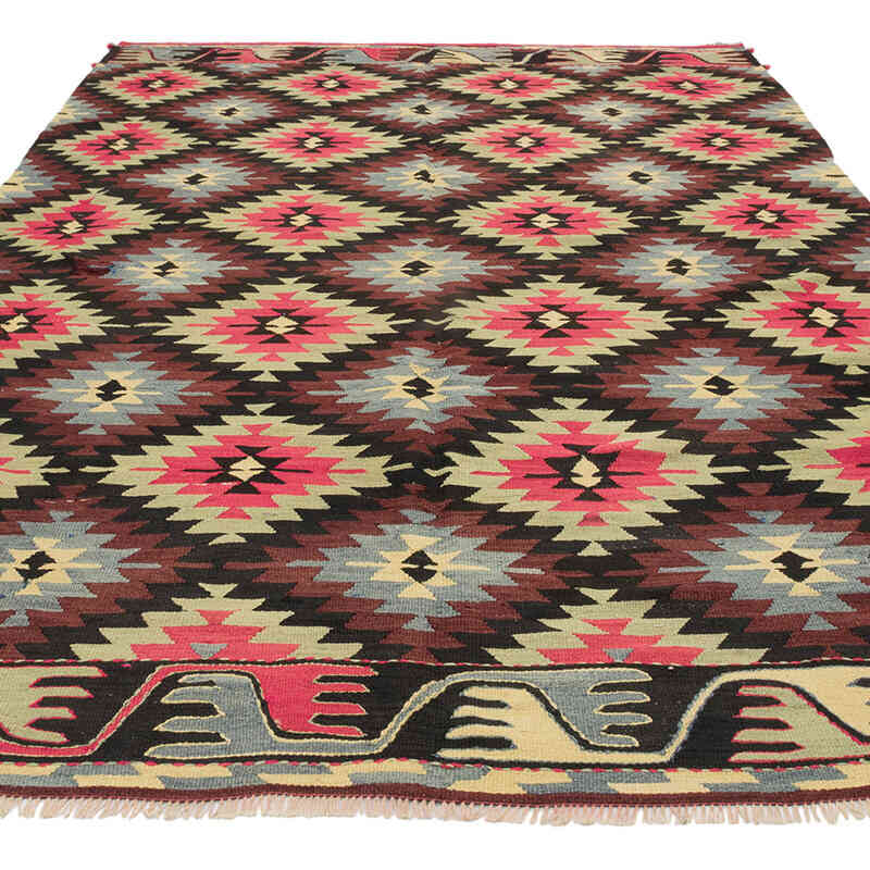 Vintage Mihalic Kilim Rug - 6' 5" x 9' 11" (77" x 119") - K0077900