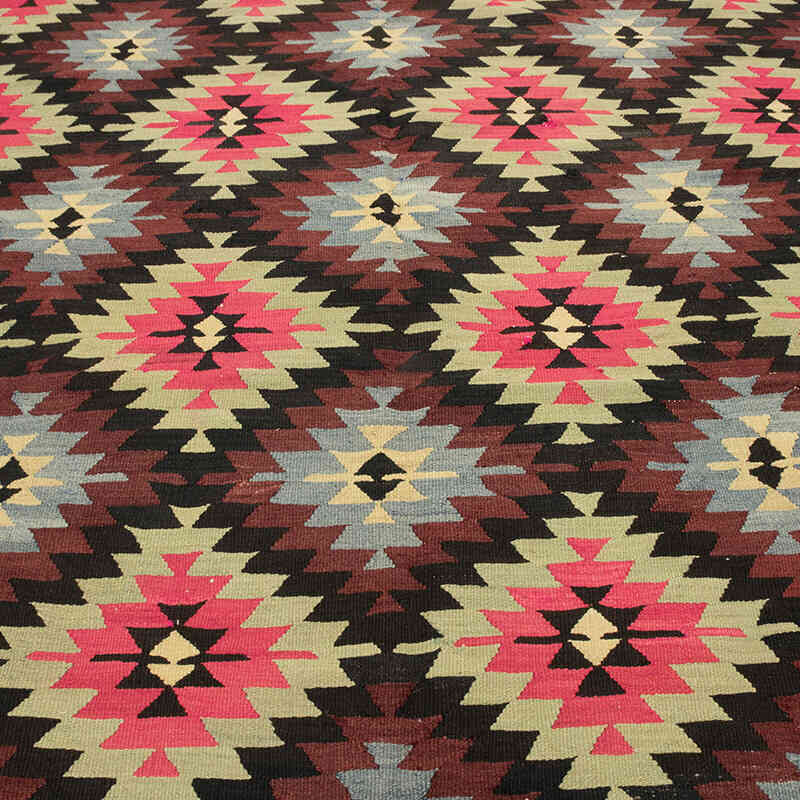 Vintage Mihalic Kilim Rug - 6' 5" x 9' 11" (77" x 119") - K0077900