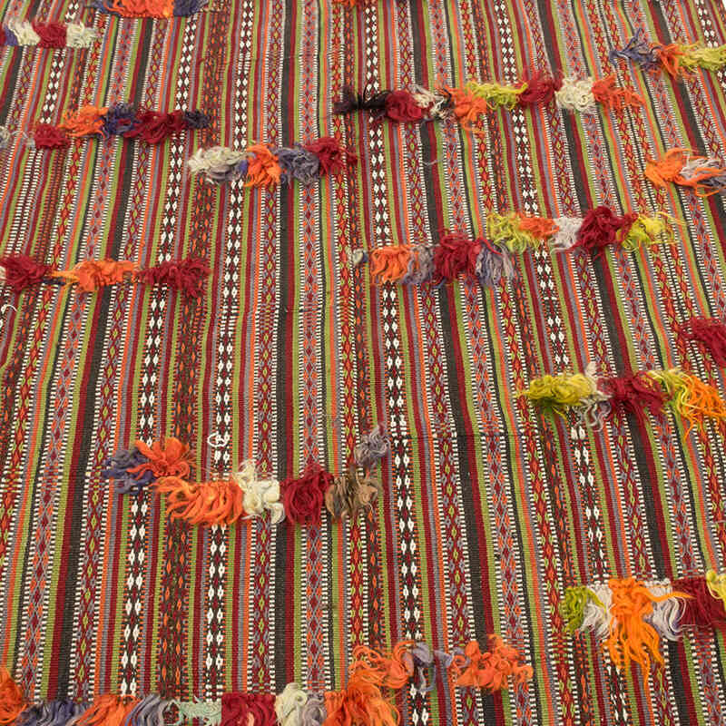 Vintage Anatolian Flatweave - 4' 9" x 6' 3" (57" x 75") - K0077904