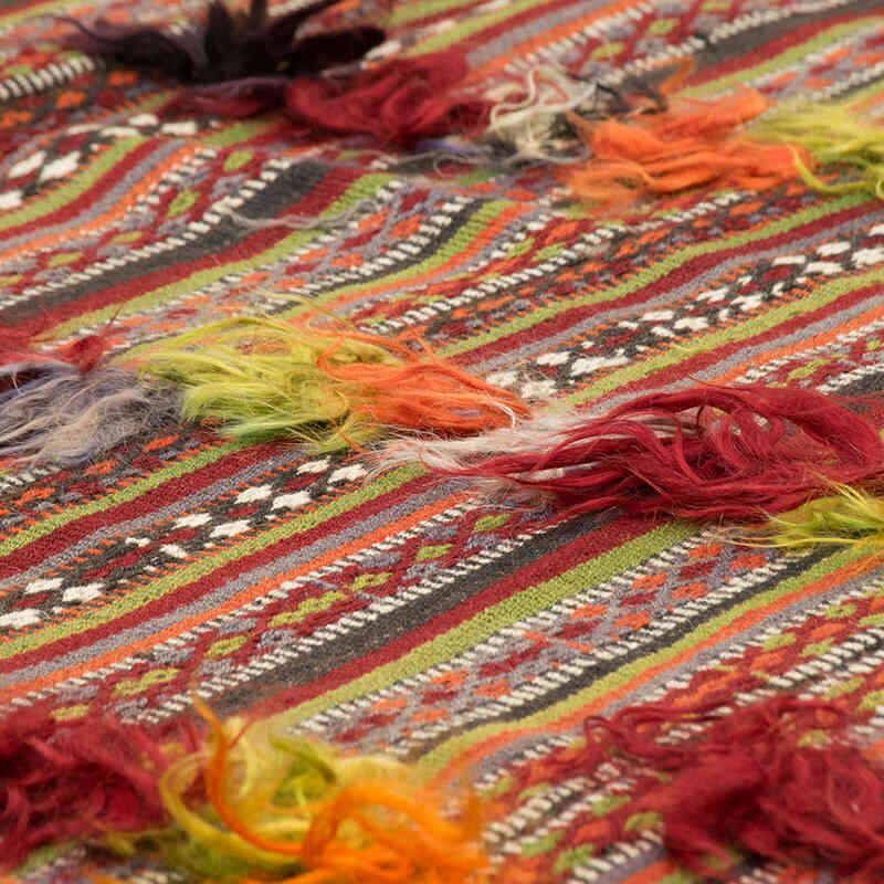 Vintage Anatolian Flatweave - 4' 9" x 6' 3" (57" x 75") - K0077904