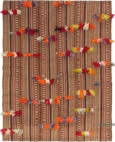 Alfombra Vintage Anatolian Kilim - 145 cm x 190 cm