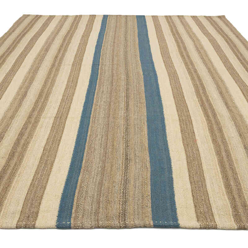New Turkish Kilim Rug - 8'  x 10' 6" (96" x 126") - K0077906